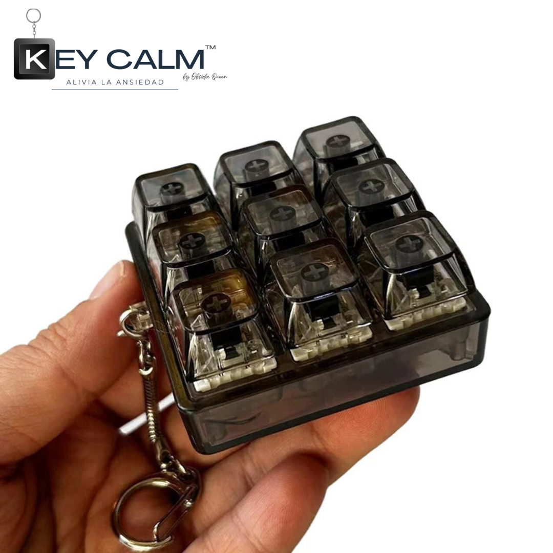 🌟 Key Calm™ – Mini Teclado Anti-Estrés Portátil