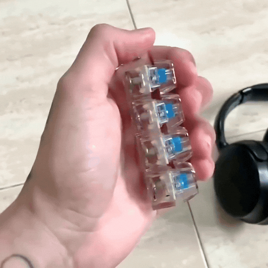 🌟 Key Calm™ – Mini Teclado Anti-Estrés Portátil