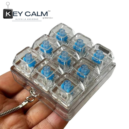 🌟 Key Calm™ – Mini Teclado Anti-Estrés Portátil